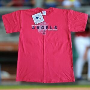 Vintage Anaheim Angels T Shirt Men XL Baseball Fade 2005